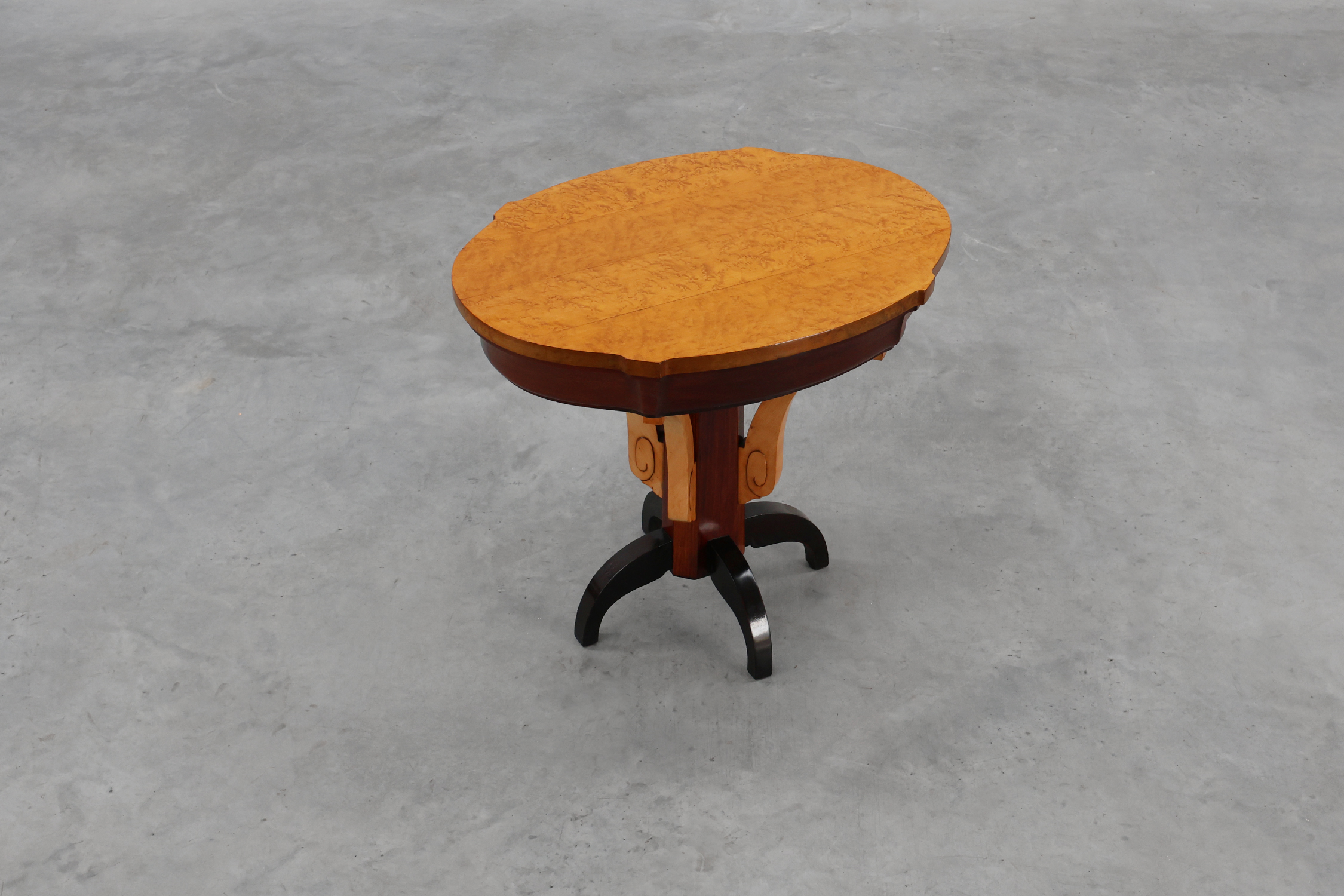 Art Deco side table in wood, France ca. 1930thumbnail